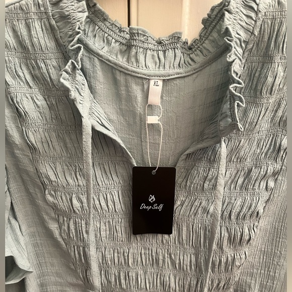 Deep Self Womens Cap Sleeve Top - XL - Picture 3 of 6